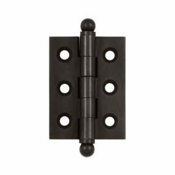 Patioplus 2 x 1.5 in. Hinge with Ball Tips- Oil Rubbed Bronze - Solid PA3237438